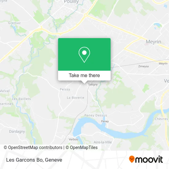 Les Garcons Bo map