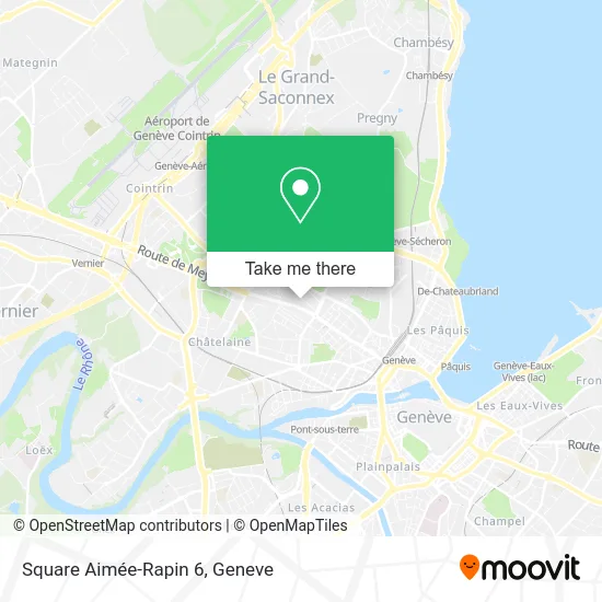 Square Aimée-Rapin 6 map