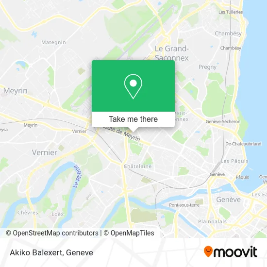 Akiko Balexert map