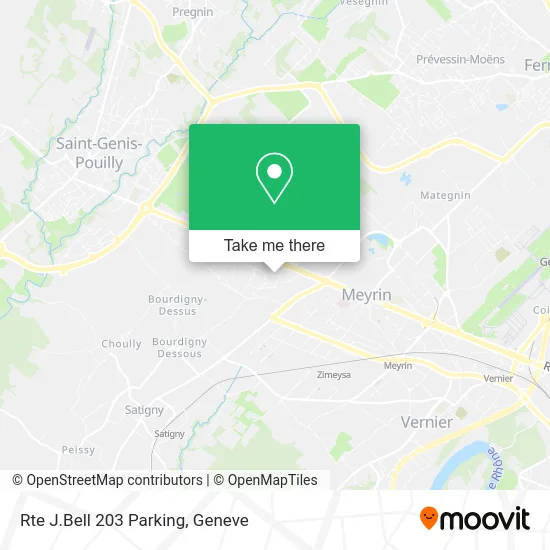 Rte J.Bell 203 Parking map