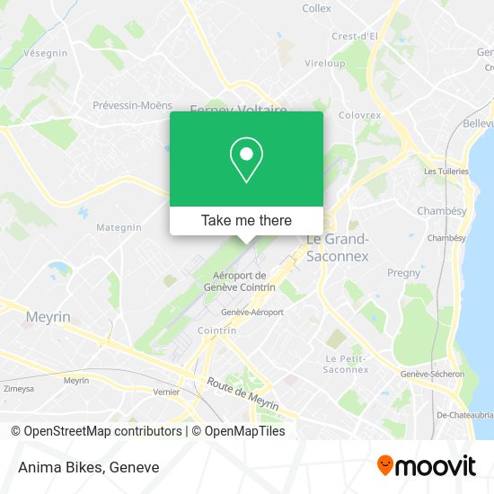 Anima Bikes map