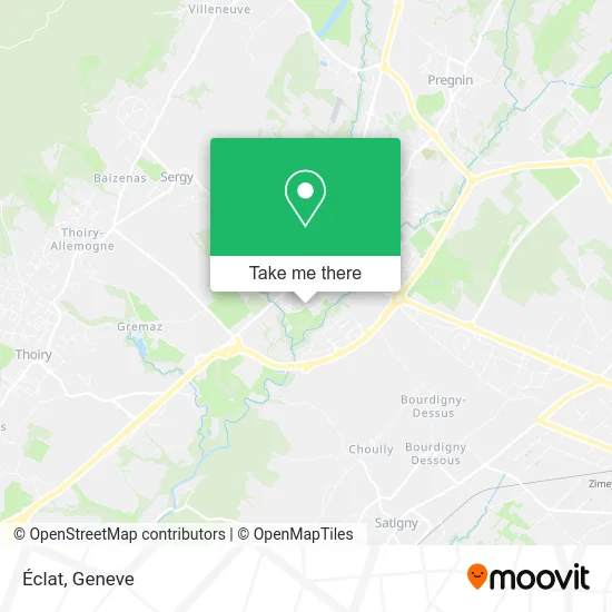 Éclat map