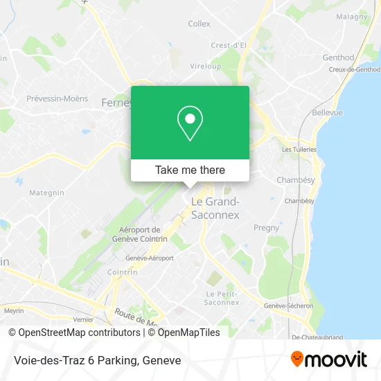 Voie-des-Traz 6 Parking plan
