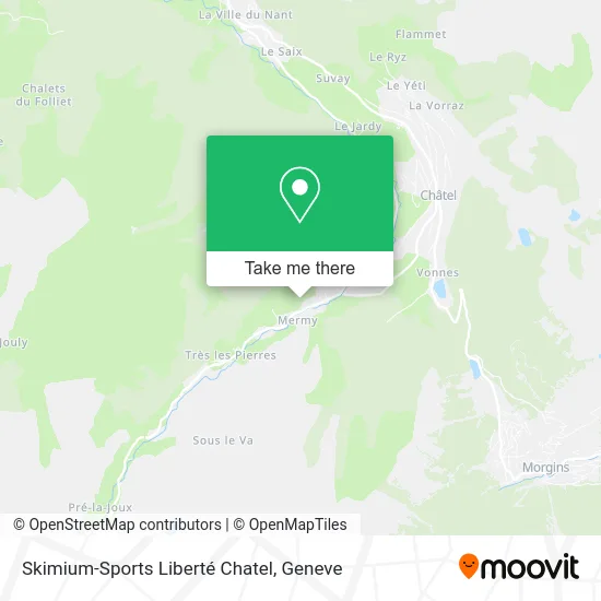 Skimium-Sports Liberté Chatel plan
