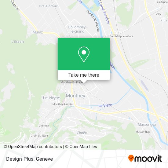Design-Plus map