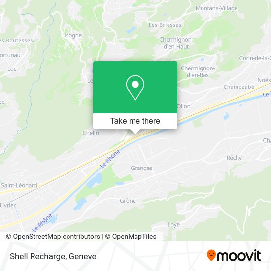 Shell Recharge map