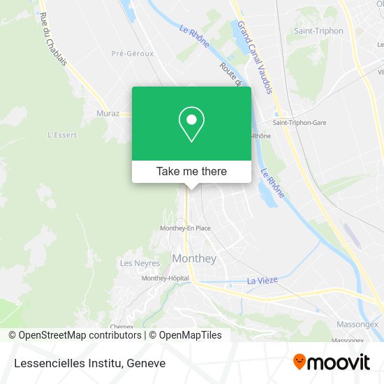 Lessencielles Institu map
