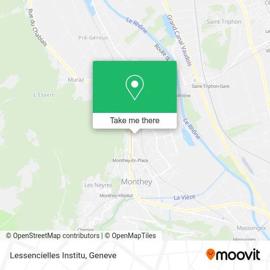 Lessencielles Institu map