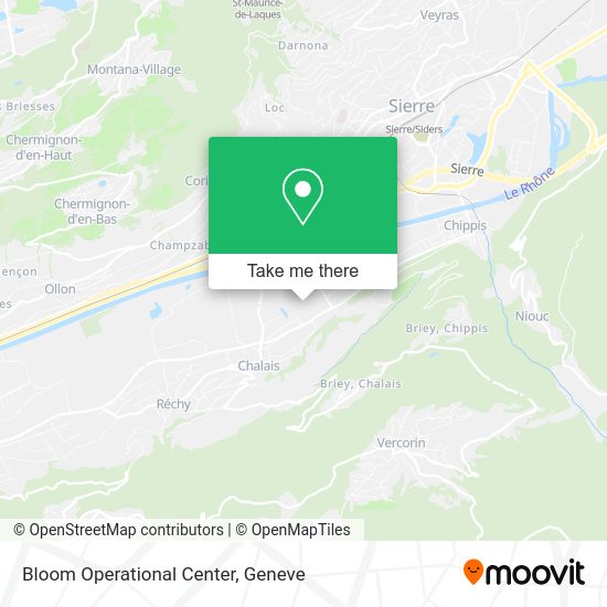 Bloom Operational Center map