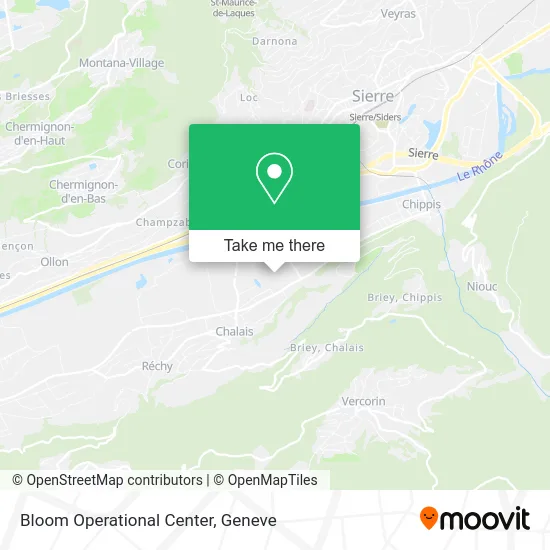Bloom Operational Center map