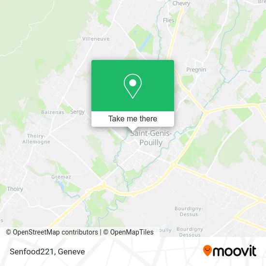 Senfood221 map