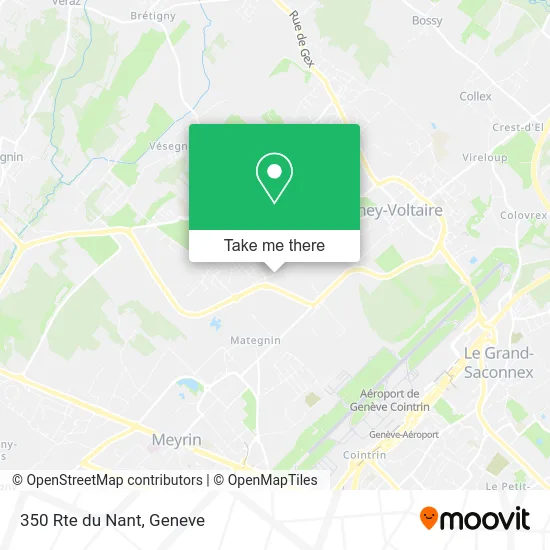 350 Rte du Nant map