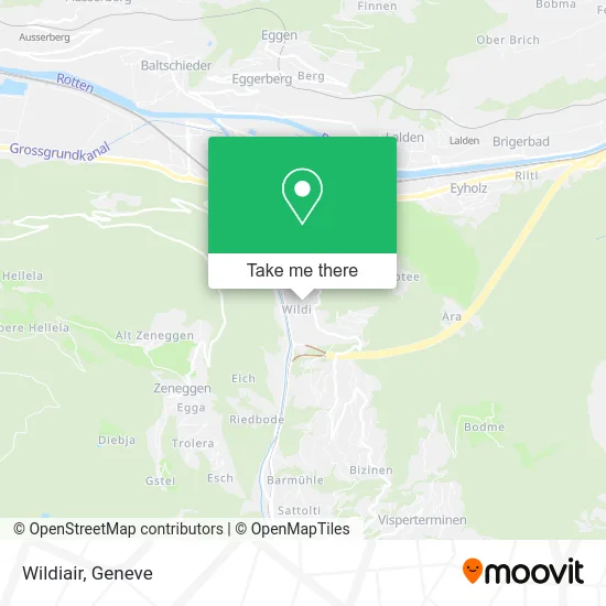 Wildiair map