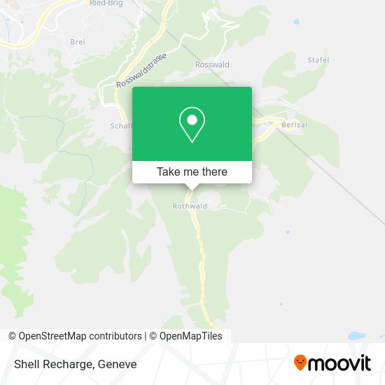 Shell Recharge map