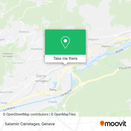 Salamin Carrelages map