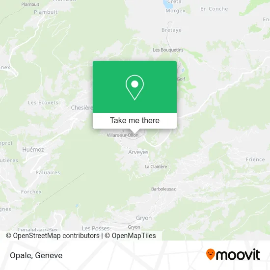 Opale map