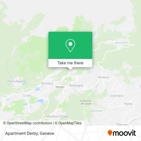 Apartment Derby map