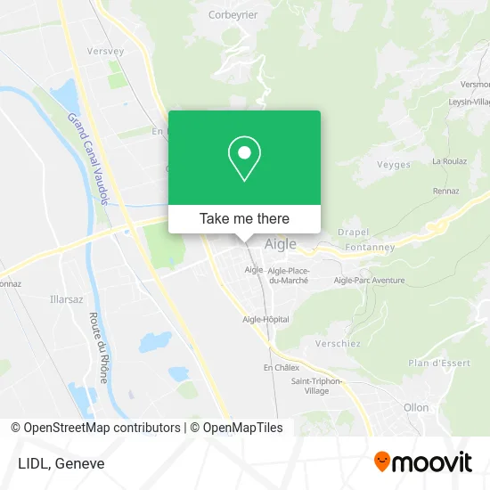 LIDL map