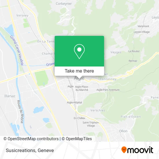 Susicreations map