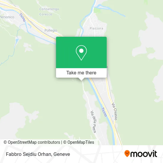 Fabbro Sejdiu Orhan map