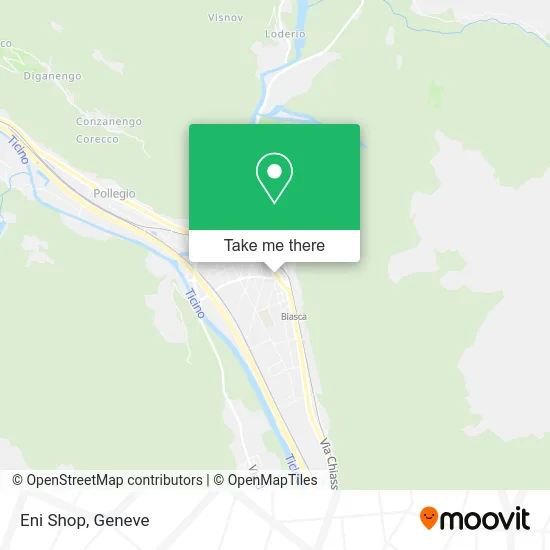 Eni Shop map