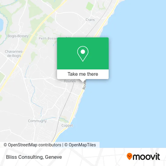 Bliss Consulting map