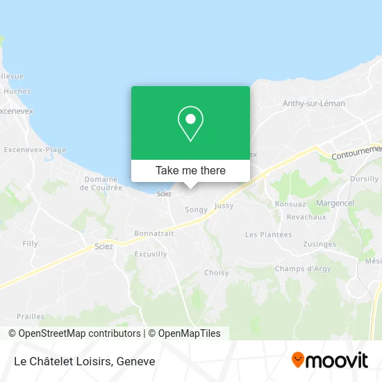 Le Châtelet Loisirs map