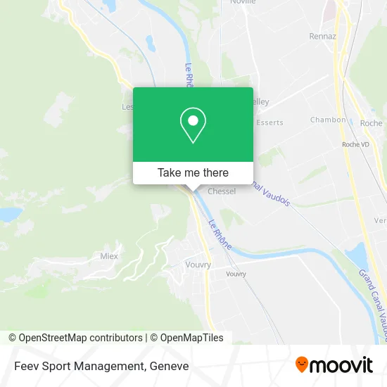 Feev Sport Management map