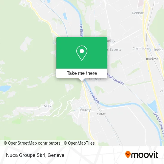 Nuca Groupe Sàrl map