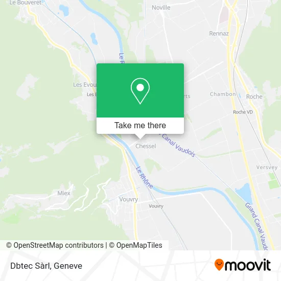 Dbtec Sàrl map