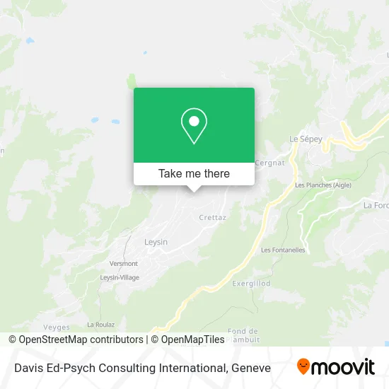 Davis Ed-Psych Consulting International map