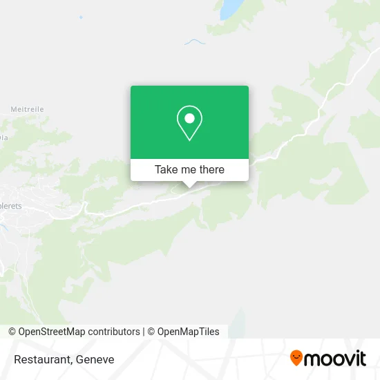 Restaurant map