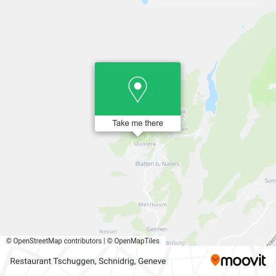 Restaurant Tschuggen, Schnidrig map