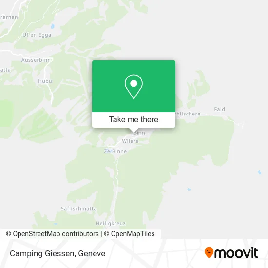 Camping Giessen map