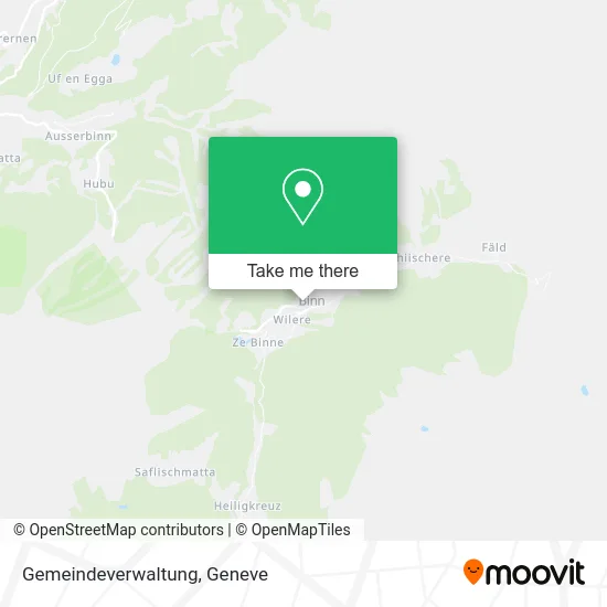 Gemeindeverwaltung map