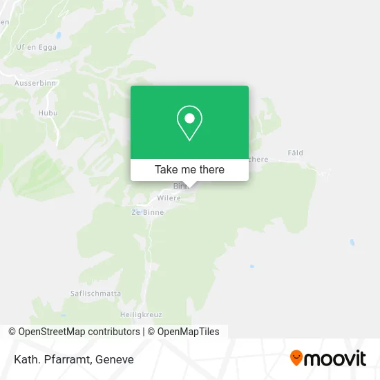 Kath. Pfarramt map