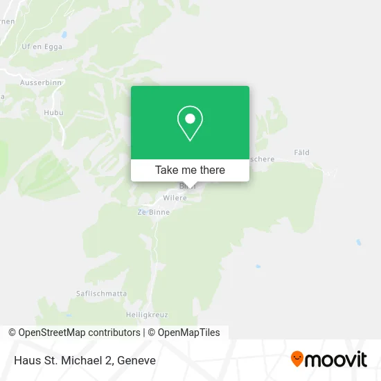 Haus St. Michael 2 map