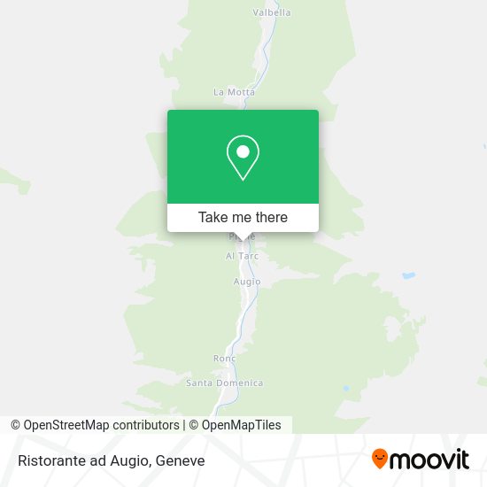 Ristorante ad Augio map