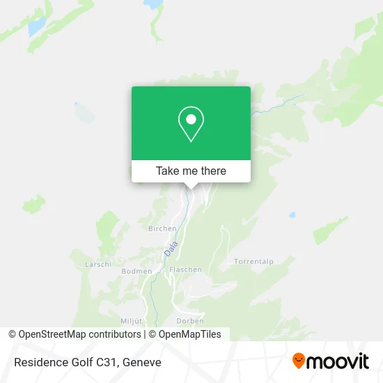 Residence Golf C31 map