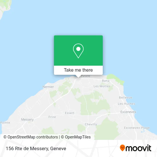 156 Rte de Messery map