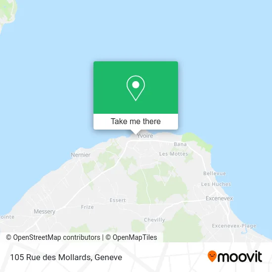 105 Rue des Mollards map