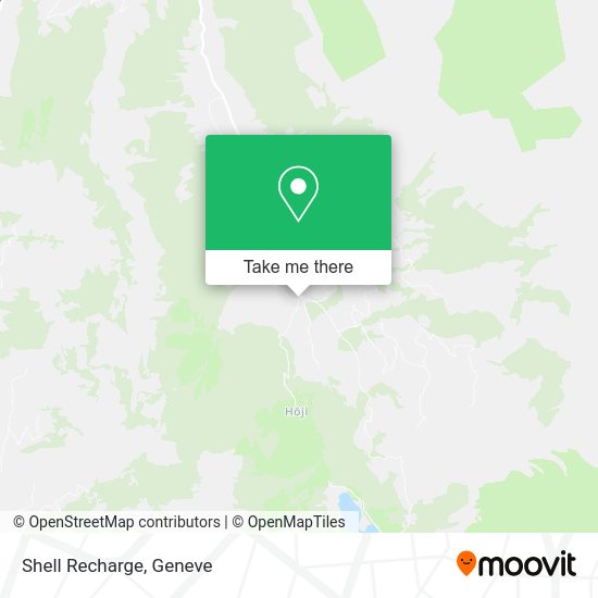 Shell Recharge map