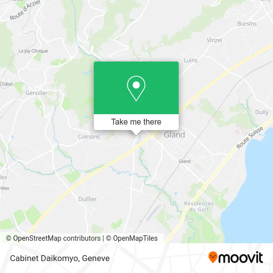 Cabinet Daikomyo map