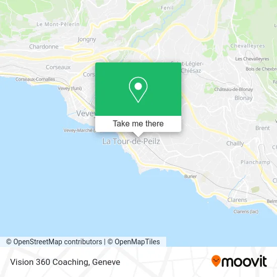 Vision 360 Coaching map