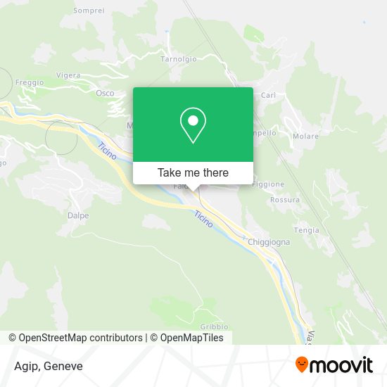 Agip map