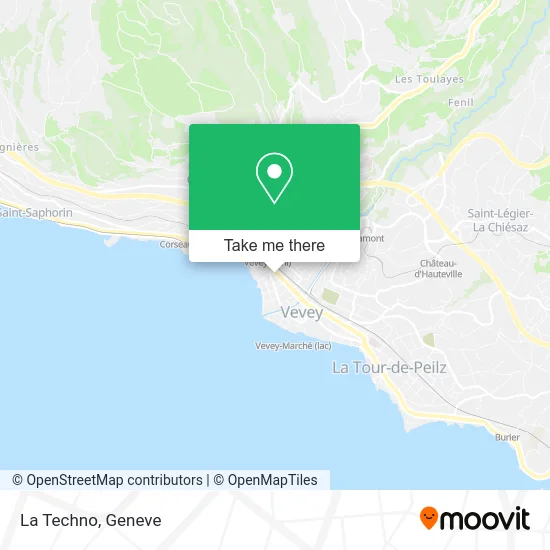 La Techno map