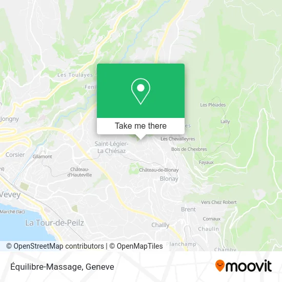 Équilibre-Massage map