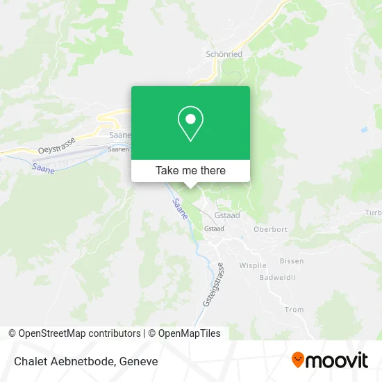 Chalet Aebnetbode map