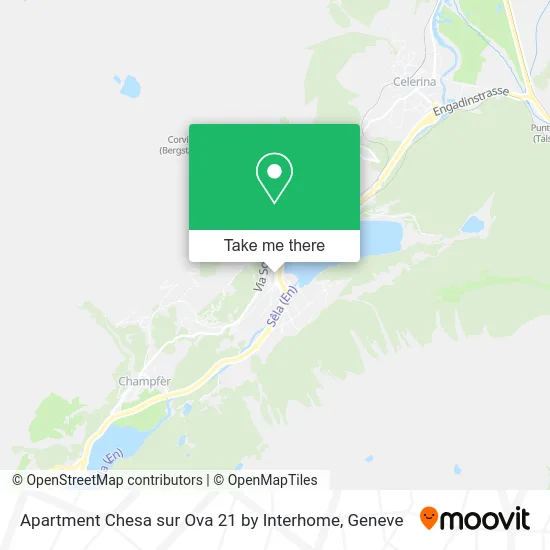 Apartment Chesa sur Ova 21 by Interhome map