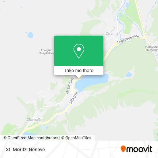 St. Moritz map